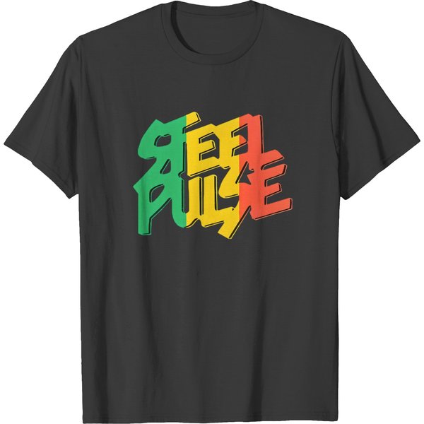 Steel Pulse Band Logo T Shirts-image