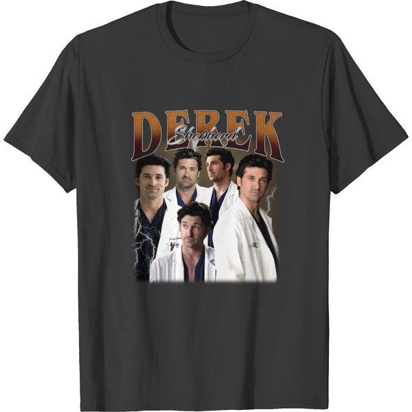 Derek Shepherd Shirt | Derek Shepherd Homage Shirt | Vintage Derek Shepherd Tee-image