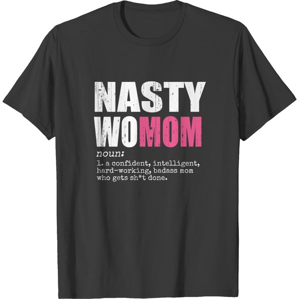 Nasty Womomdefinitionvintage Fitted Scoop T-Shirts-image