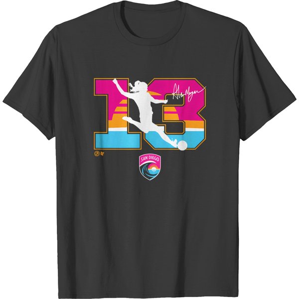 Alexmorgan 13 San Diego Wave Fc T Shirts-image