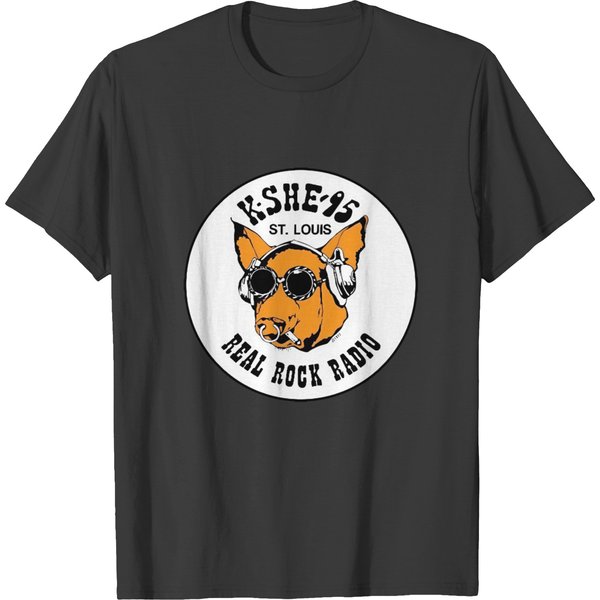 Kshe 95 Real Rock Radio Station T Shirts-image