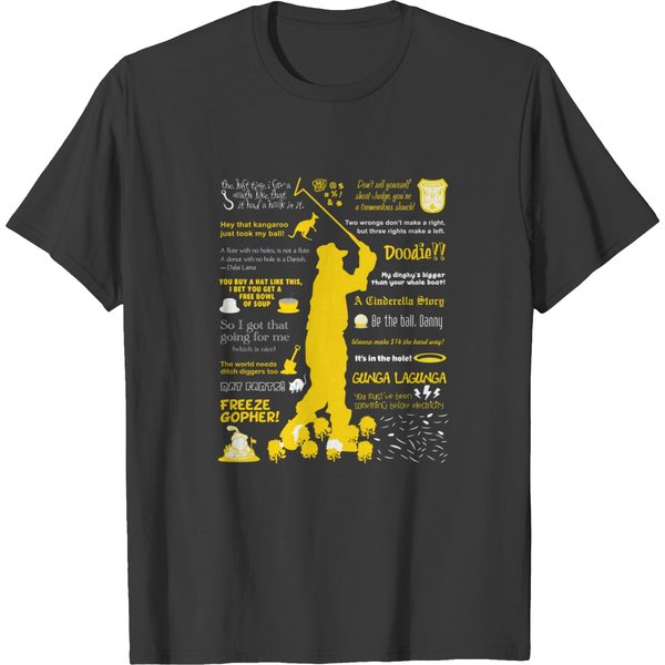Caddyshack The Quotes Caddyshack The Quotes T-Shirts-image