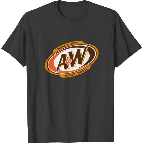 A&W Root Beer Restaurant Logo T Shirts-image
