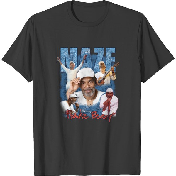 Maze Featuring Frankie Beverly Shirt Gift For Fan Black Shirt-image