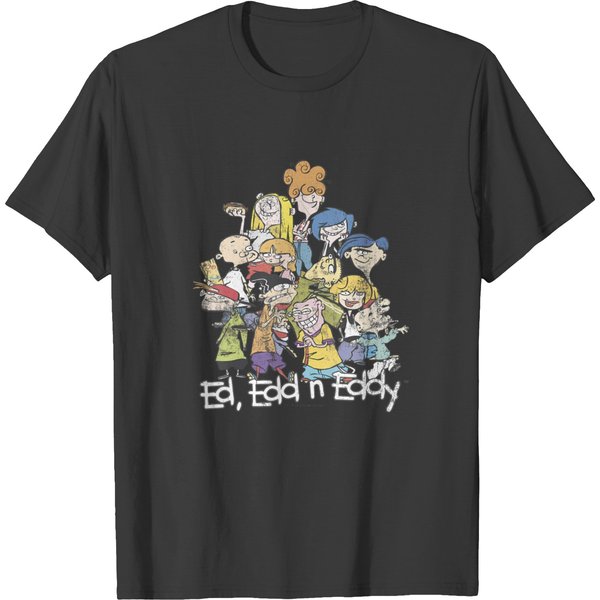 Cn Ed, Edd N Eddy Group Shot Logo T T Shirts-image