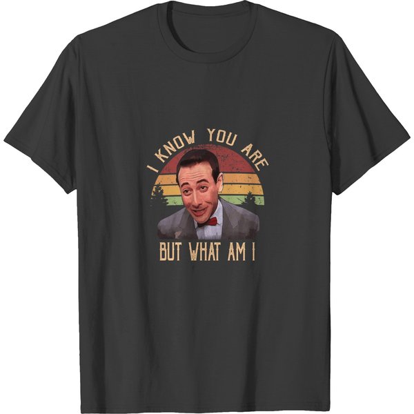 I Know You Are But What Am I Vintage Tshirt T-Shirts-image