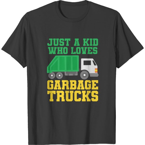 Lover Of Garbage Trucks T-Shirt-image