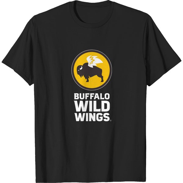 Buffalo Wild Wings Food Logo Restaurant T Shirts-image