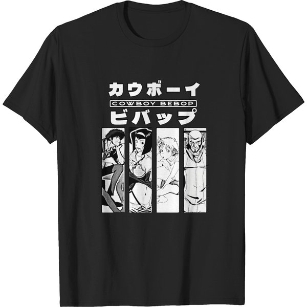 Cowboys Bebop Whatever Happens Happens Anime Lover Gift T-Shirts-image