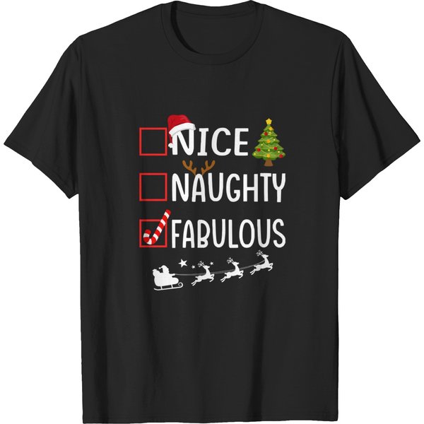 Nice Naughty Fabulous T-Shirts-image