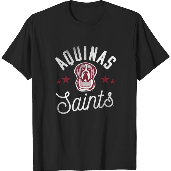Aquinas College Saints Logo T T Shirts-image