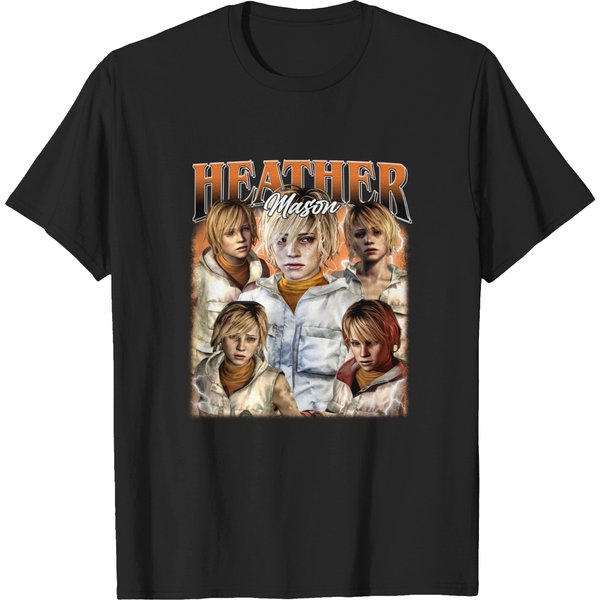 Heather Mason Silent Hill Vintage T-Shirt, Gift For Woman And Man Unisex T-Shirt-image