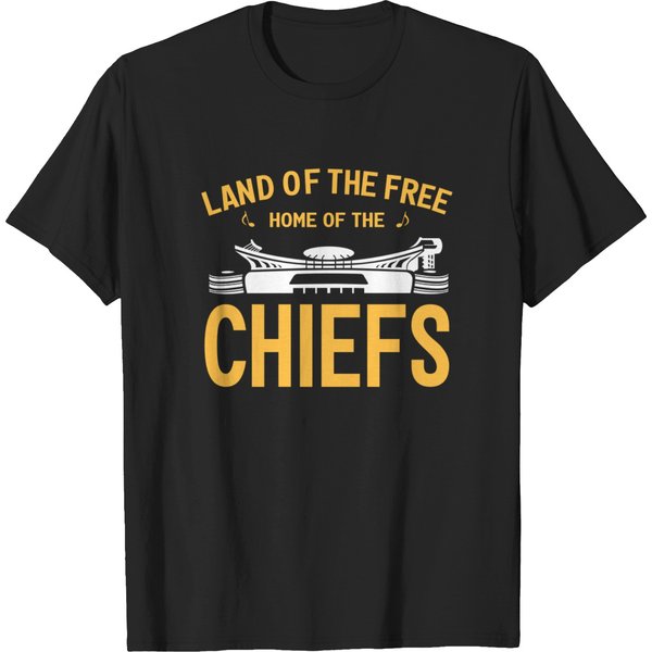 Kc Home Of The Chiefs T-Shirt, Chiefs-Inspired Arrowhead-image