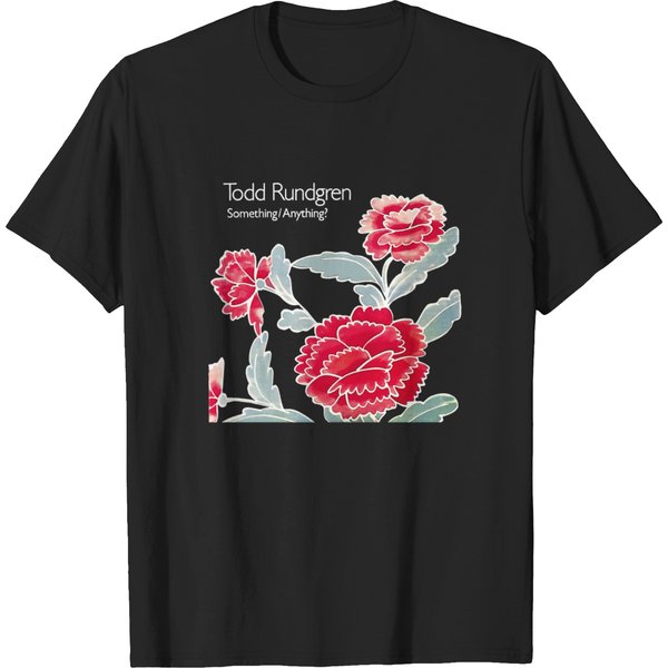 Todd Rundgren Something Anything And Washed Denim Baseball Dad Caps Black Long Sleeves T-Shirts-image