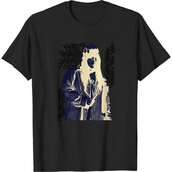 Billie Eilish Horns Graphic Tee-image