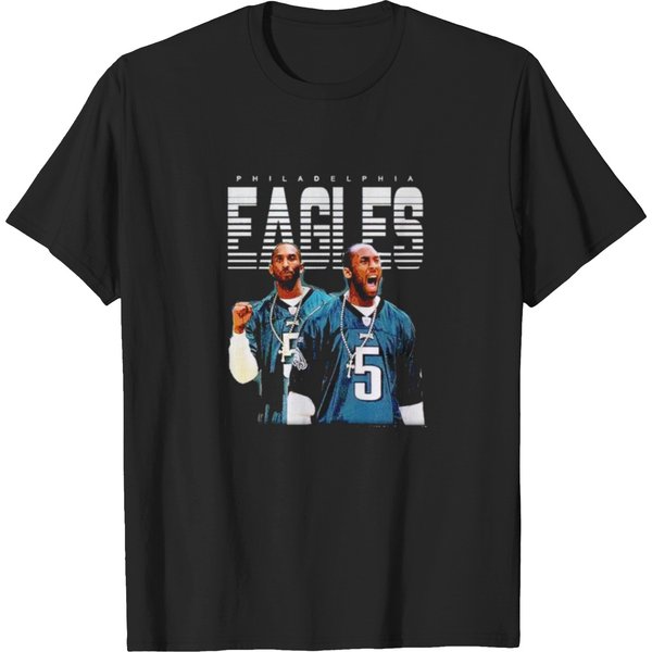 Kobe Bryant Fly Eagles Fly Philadelphia Legend T-Shirts-image