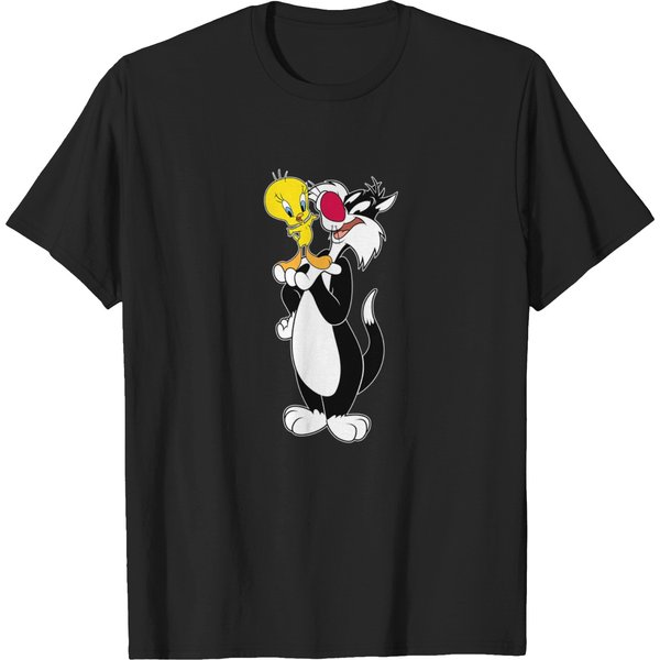 Sylvester And Tweety T-Shirts-image