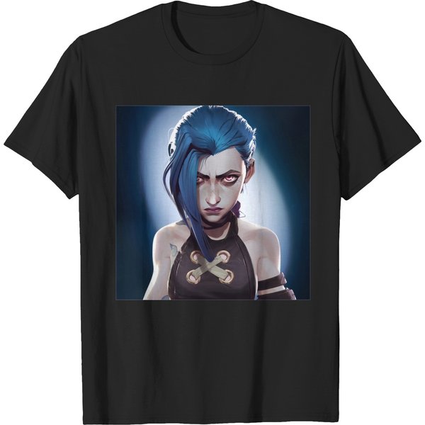 Jinx Arcane League Of Legends T-Shirts-image