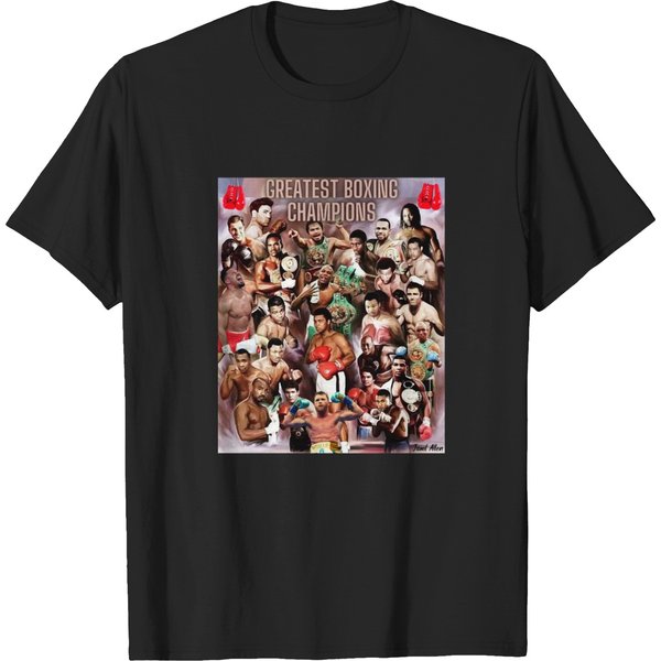 Greatest Boxing Champions T-Shirts-image