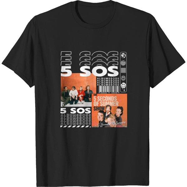 5 Seconds Of Summer Music Shirt, Vintage The Show 2023 Tour 5 Seconds Of Summer Shirt-image