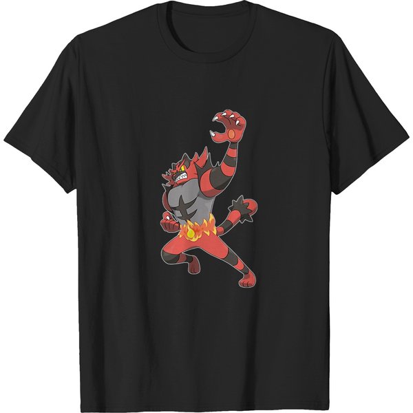 Incineroar Chibi Anime Manga Chibi T-Shirts-image