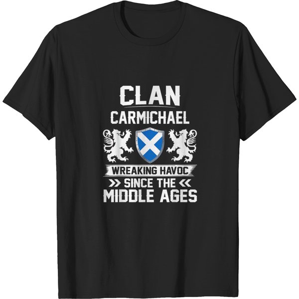 Clan Carmichael Scottish Family Clan Scotland Wr T-Shirts-image