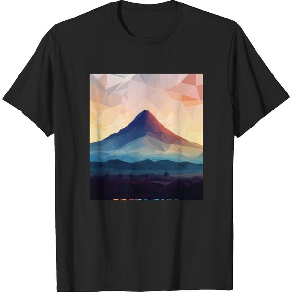 La Fortuna Costa Rica Arenal Volcano At Sunset T-Shirts-image