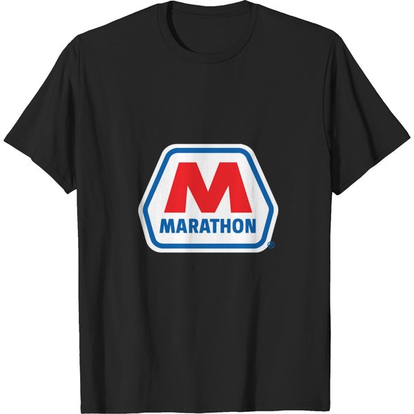 Marathon Oil Racing Lubricant Seghosamdes Relaxed Fit T-Shirts-image