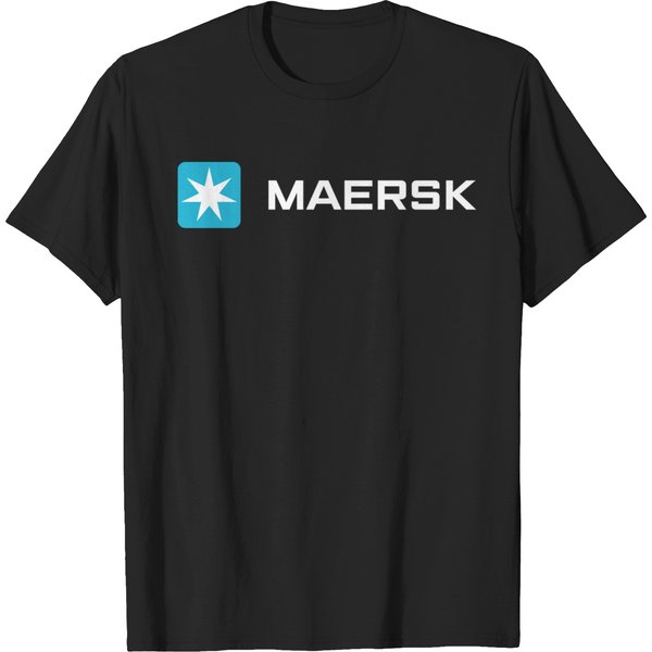 Maersk Transport, Logistics And Energy Logo T-Shirts-image