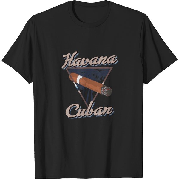 Havana Cuban Cigar In Havana Cuba T-Shirts-image