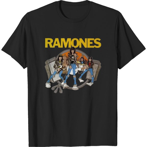 Ramones Vintage Band Merch T-Shirts-image