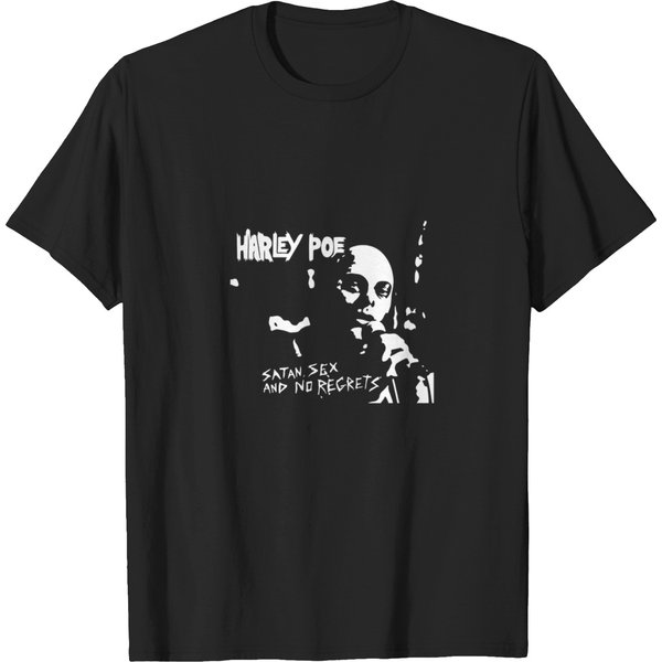 Harley Poe - Satan T-Shirts-image