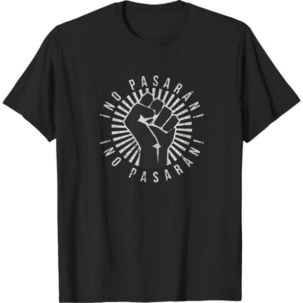 No Pasaran (Vintagedistressed) Active T-Shirts-image