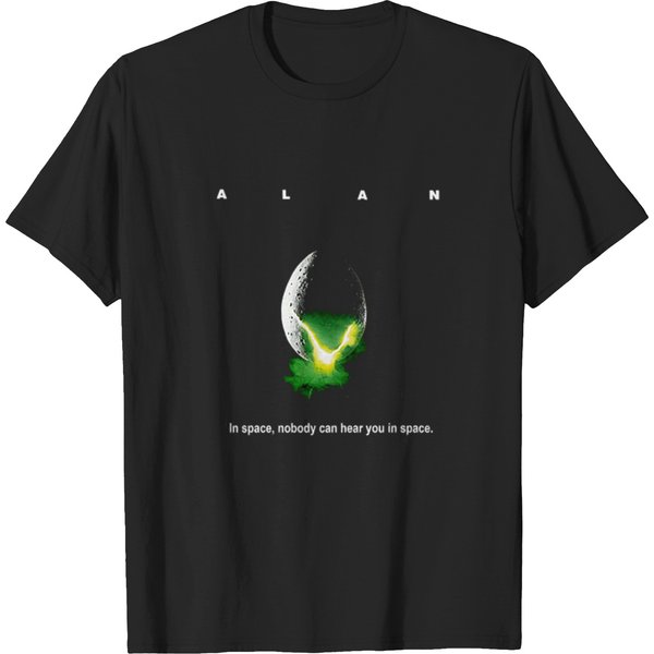 Alan - Alien Parody T-Shirt T-Shirts-image