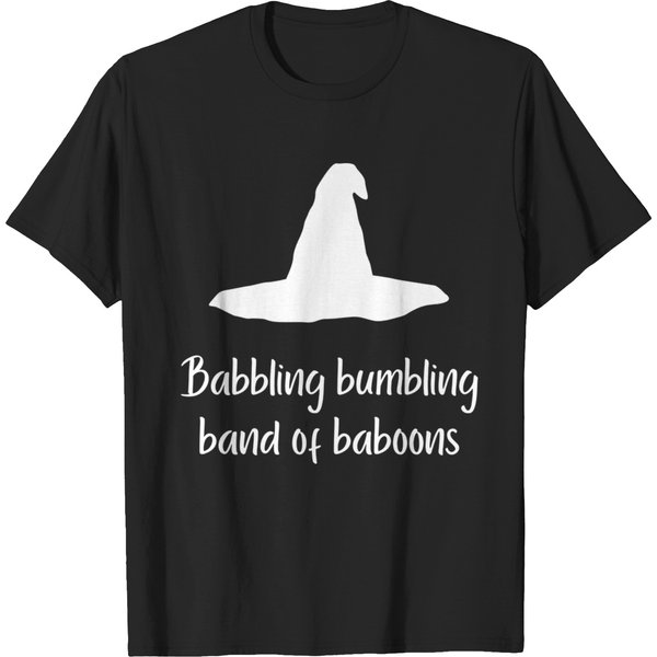 Babbling Bumbling Band Of Baboons. Maggie Smith Quote Tshirt T-Shirts-image