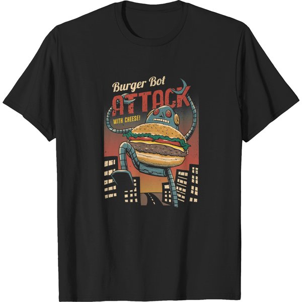 Burger Bot T-Shirts-image
