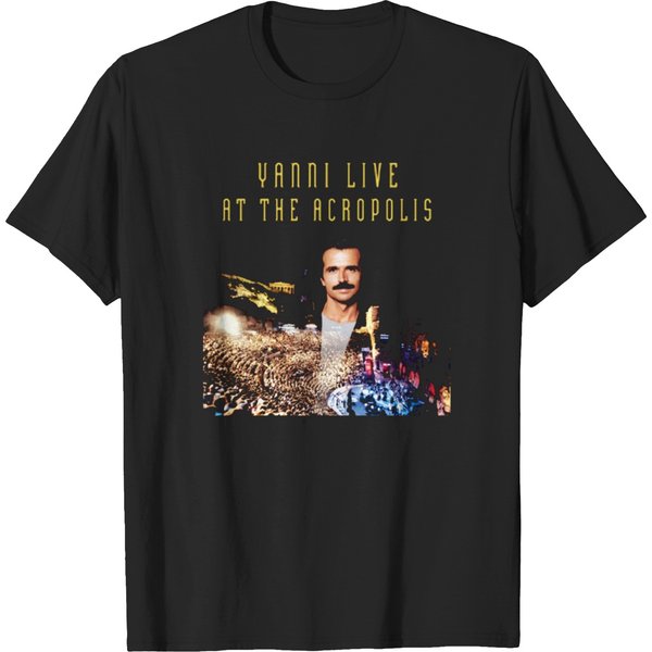 Yanni Live At The Acropolis T-Shirts-image