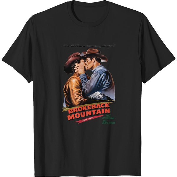 Vintage Brokeback Mountain Poster T-Shirts-image