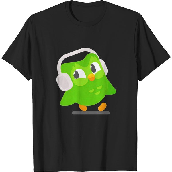 Duolingo Owl Classic T-Shirt T-Shirts-image