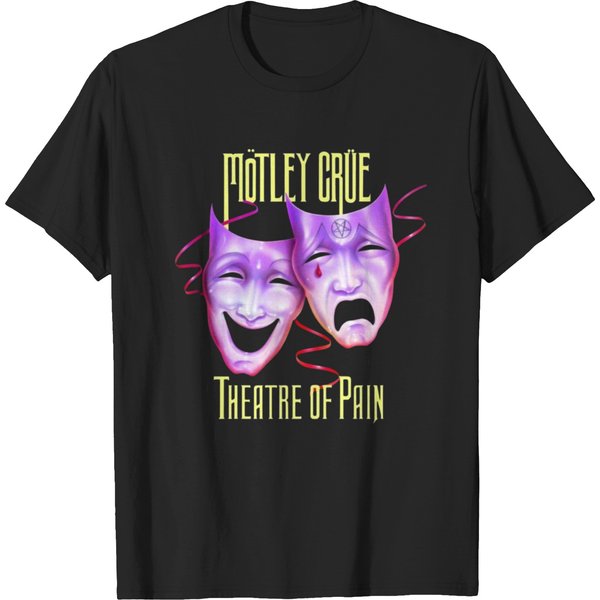 Motley Crue Theatre Of Pain T-Shirt - Classic Rock Merch-image