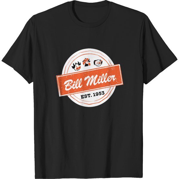 Bill Millerr Food Logo Restaurant Chain T-Shirts-image