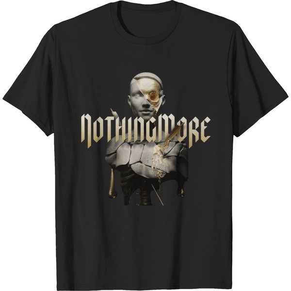 Nothing More Band Merch Tour Album Logo T-Shirt-image