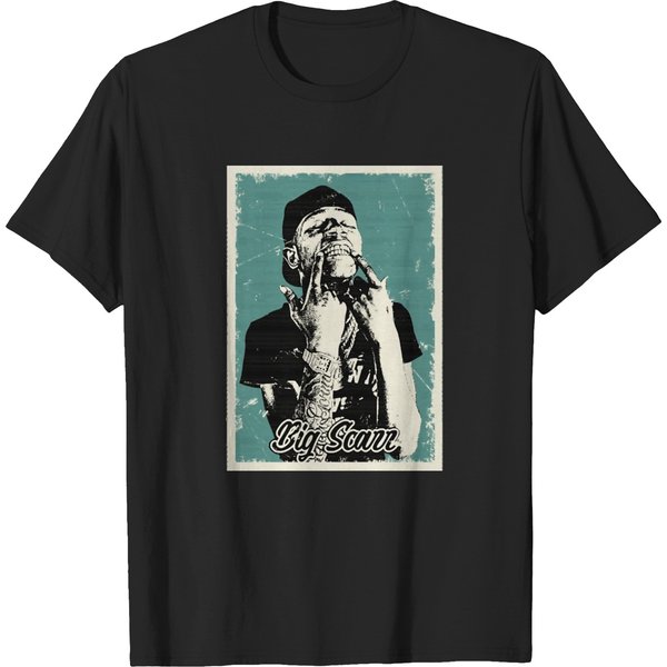 Vintage Big Scarr Tshirt T-Shirts-image