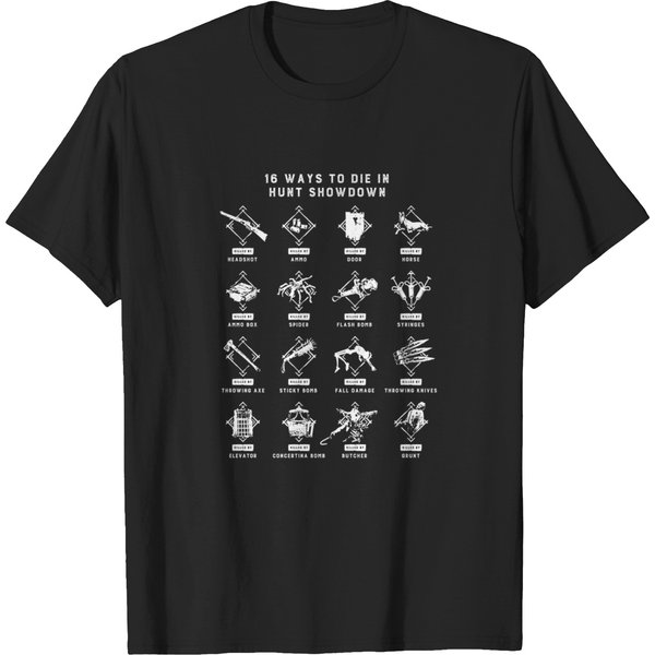 Hunt Showdown 16 Ways To Die T-Shirt T-Shirts-image