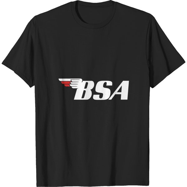 Bsa Classic Motorcycle T-Shirts-image