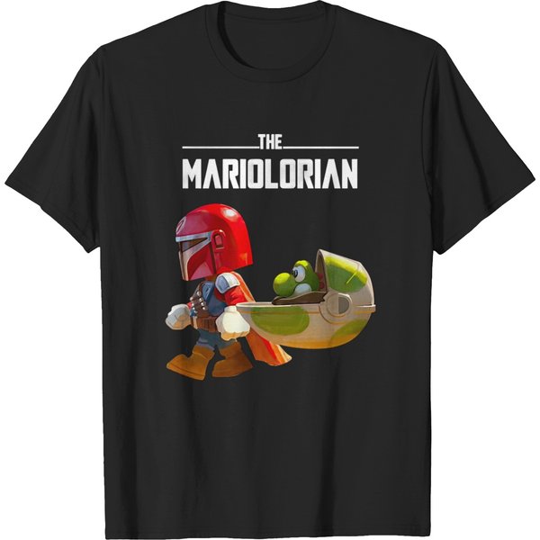 The Mariolorian Starwars Supermario Bros T-Shirts-image