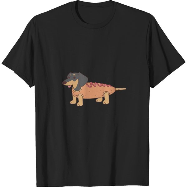 Dachshund Corn Dog Vintagedachshund Corn Dog Vintage T-Shirts-image