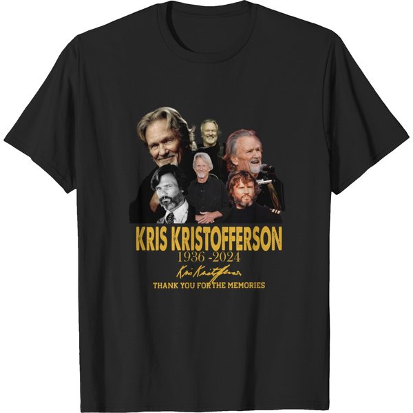 Thank For The Memories Kris Kristofferson T-Shirts-image