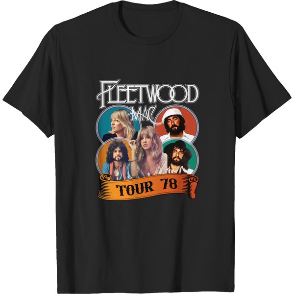 Fleetwood Mac 1978 Tour Tee Stevie Nicks Shirt-image