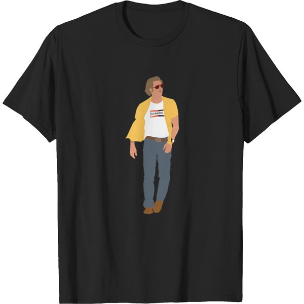 Brad Pitt Once Upon A Time In Hollywood T-Shirt T-Shirts-image